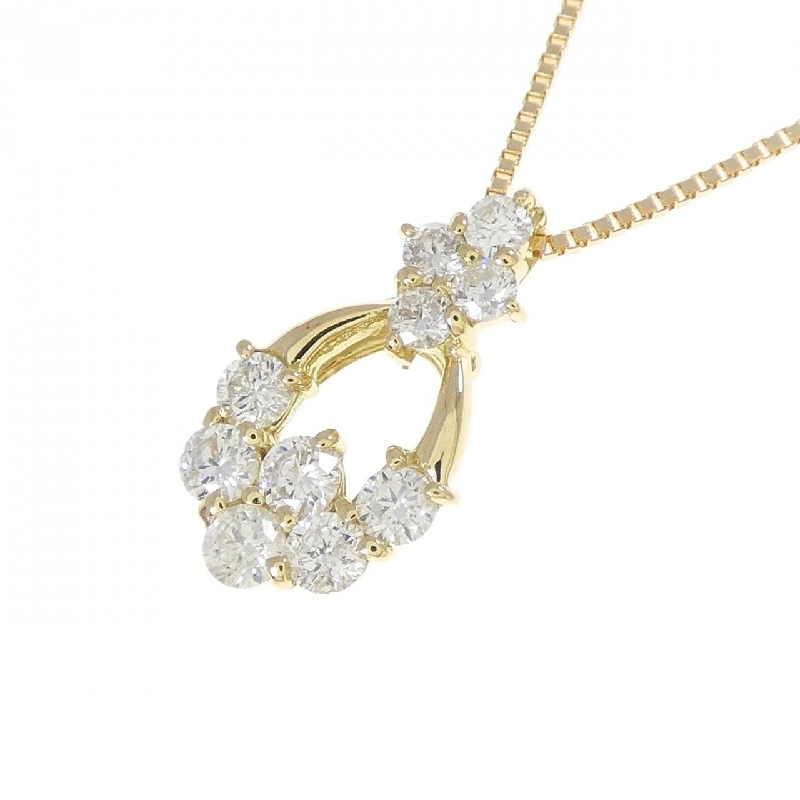 K18YG Dây chuyền kim cương 0.50CT - Hàng hiệu Chính hãng 860899