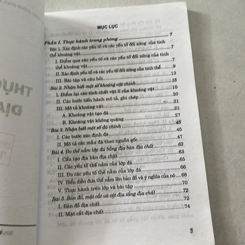 Thực hành địa chất - Phùng Ngọc Đình 508360
