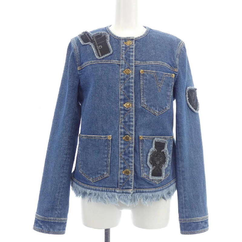 【Mã giảm giá】Áo khoác denim LOUIS VUITTON 643063