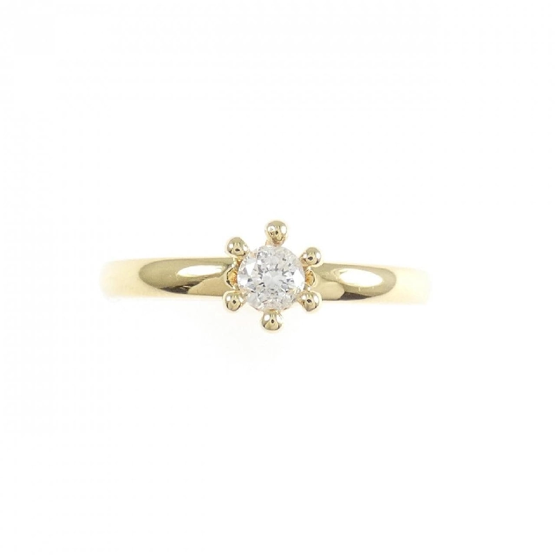 Nhẫn kim cương Solitaire K18YG 0.15CT - Hàng hiệu Chính hãng 850867