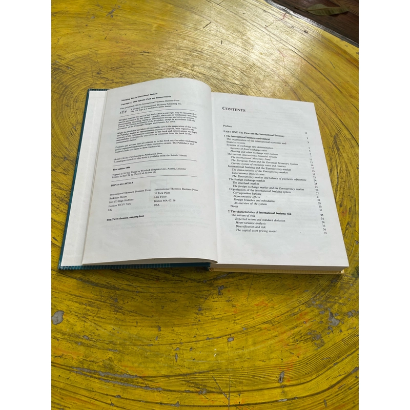 MANAGING RISK IN INTERNATIONAL BUSINESS- Techniques and Applications  536294