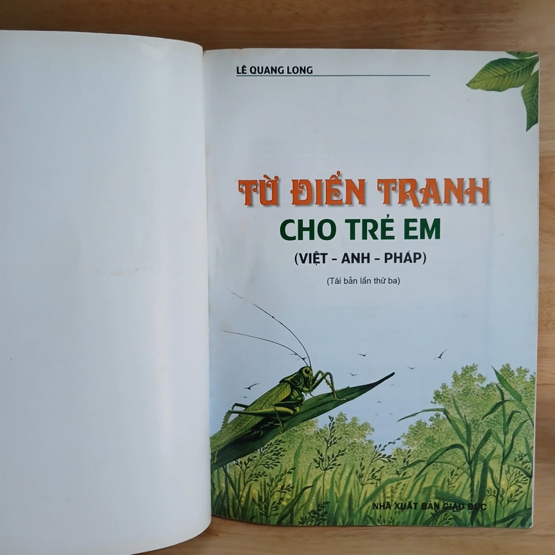 Từ Điển Tranh Cho Trẻ Em (Việt - Anh - Pháp) - Lê Quang Long 475843