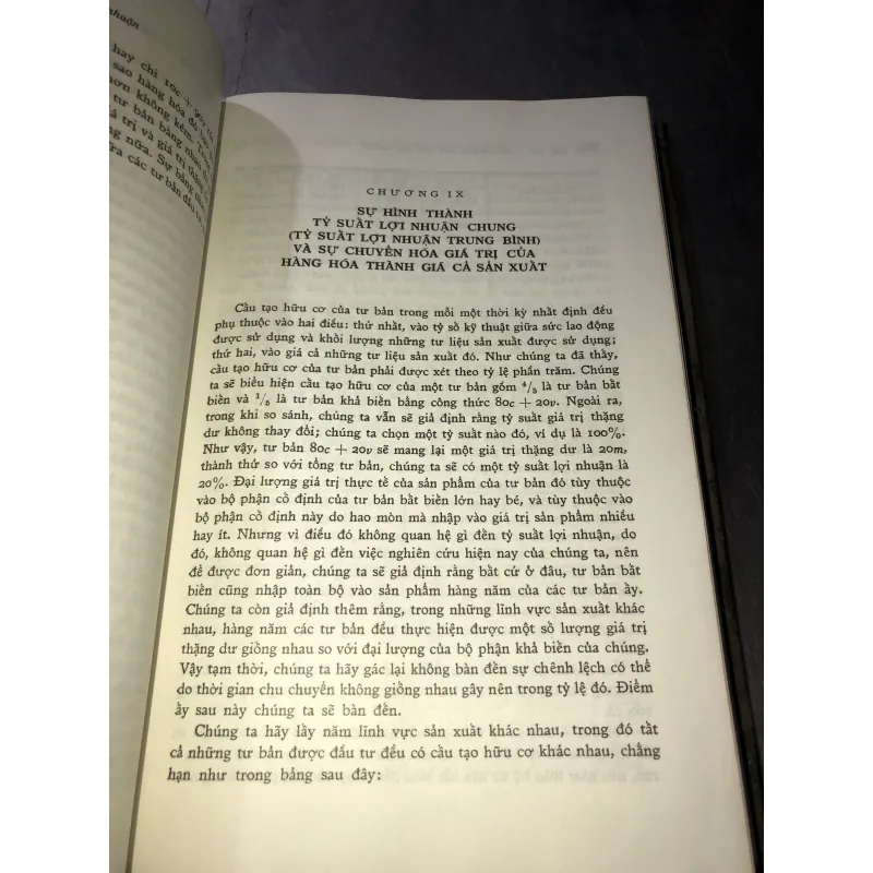 Tư bản - tập thứ ba phần 1: Toàn bộ quá trình sản xuất tư bản chủ nghĩa - Các Mác  799881