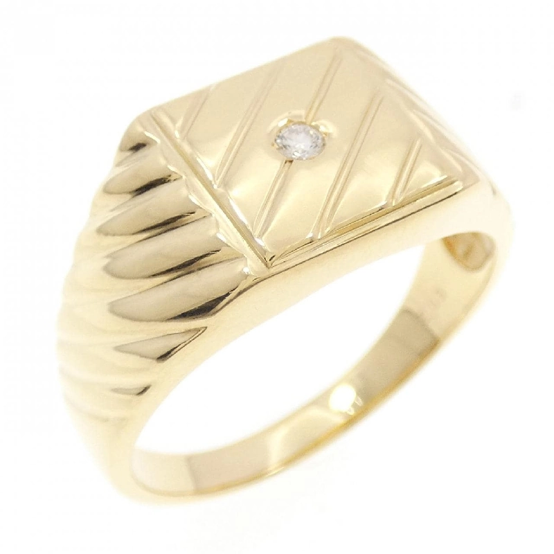 Nhẫn kim cương K18YG 0.03CT - Hàng hiệu Authentic 851733