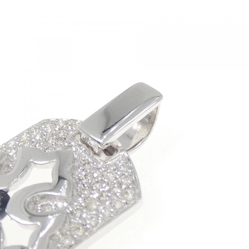 K18WG Nhẫn Sapphire 0.12CT - Hàng hiệu Chính hãng 865793