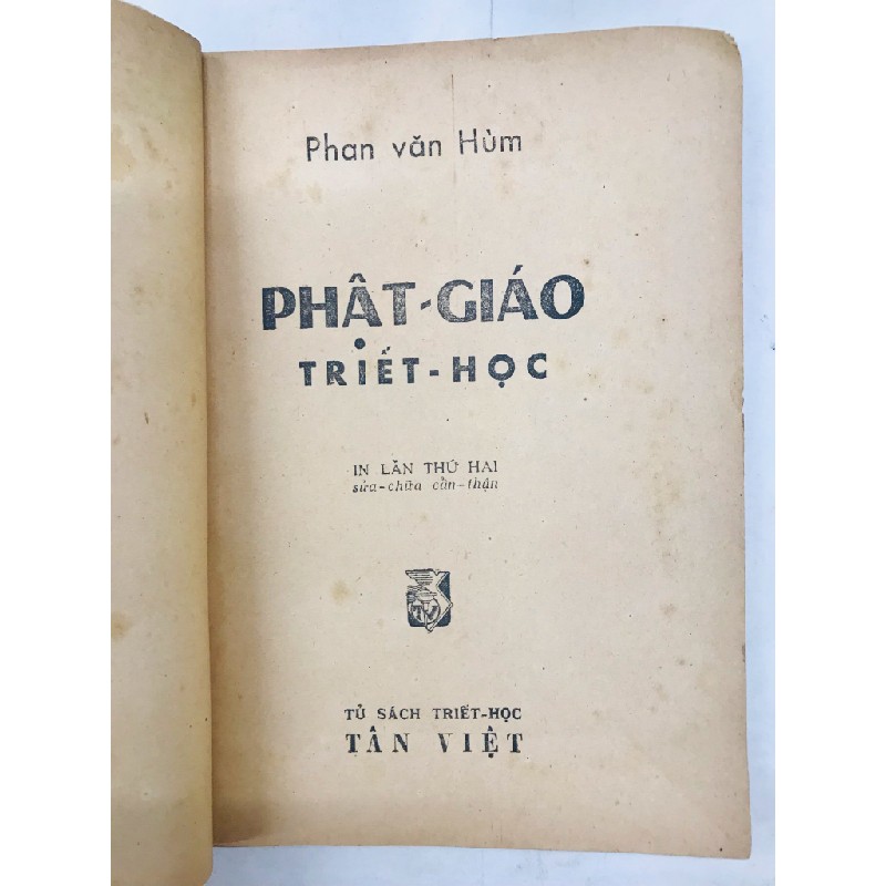 PHẬT GIÁO TRIẾT HỌC - PHAN VĂN HÙM 128986