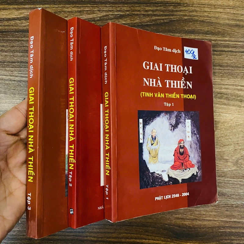Bộ 3 quyển -  Thoại Nhà Thiền (Tinh Vân Thiên Thoại) #HATRA 529169