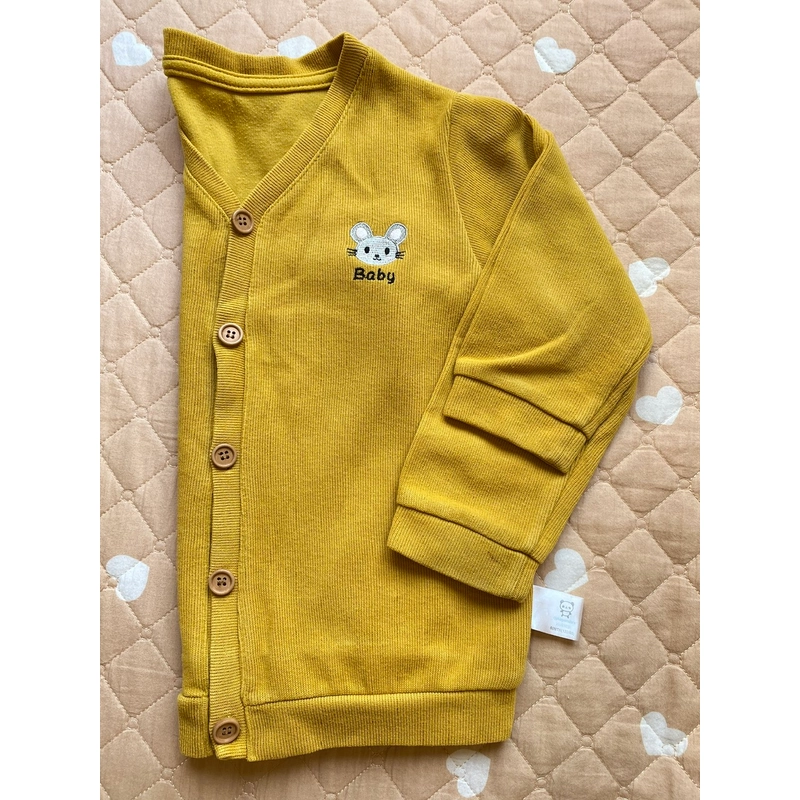 Áo khoác len Cardigan bé gái (size 4-5 tuổi, 15-18kg) 300646