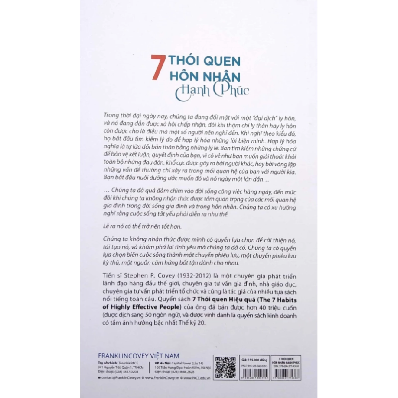 7 Thói Quen Hôn Nhân Hạnh Phúc - Stephen R. Covey, Sandra M. Covey, John M. R. Covey, Jane P. Covey 202570