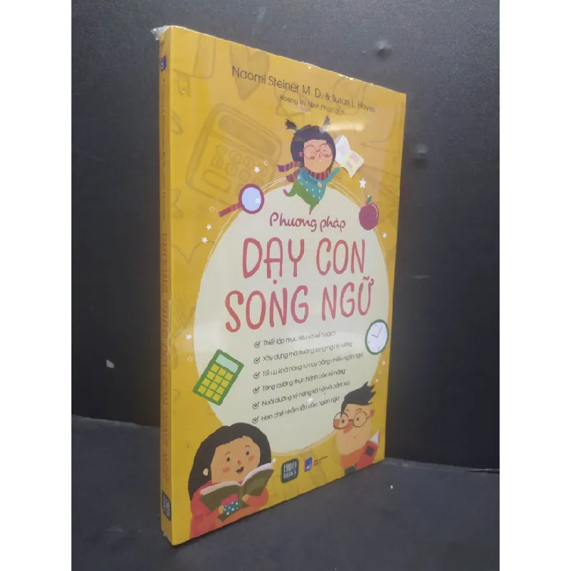 [Sách Cũ SCGR] Phương Pháp Dạy Con Song Ngữ mới 100% HCM1906 Naomi Steiner & Susan Hayes SÁCH MẸ VÀ BÉ 678866