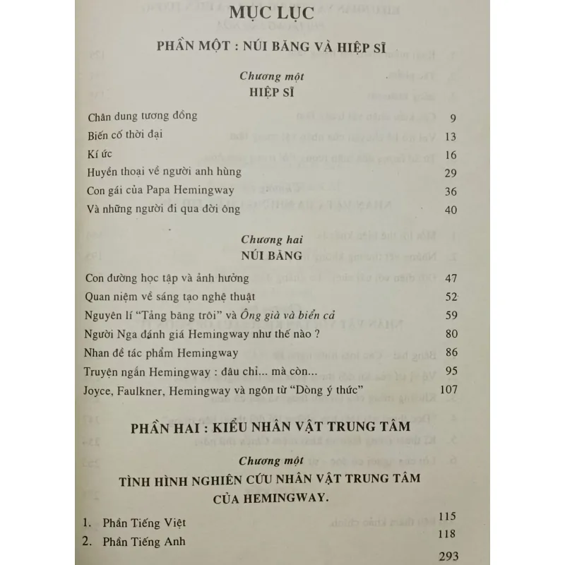Hemingway núi băng và hiệp sĩ (Lê Huy Bắc) 791036
