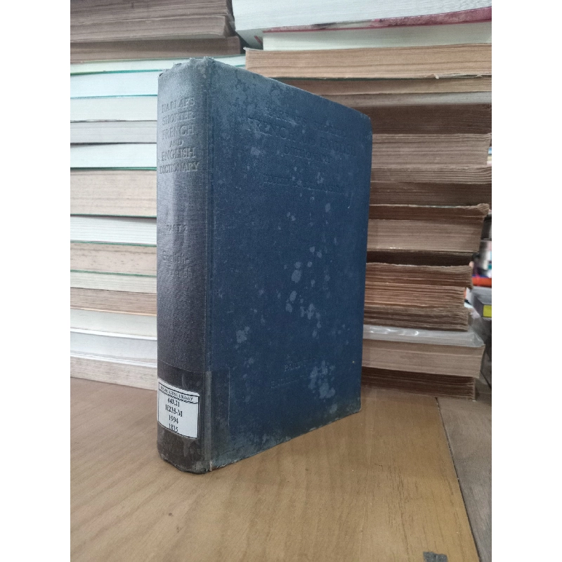 Harrap's shorter French and English Dictionary - J. E. Mansion 1024558