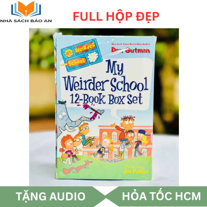 Sách - 𝐌𝐘 𝐖𝐄𝐈𝐑𝐃 𝐒𝐂𝐇𝐎𝐎𝐋 phần 3 - 12 quyển, full hộp 780492