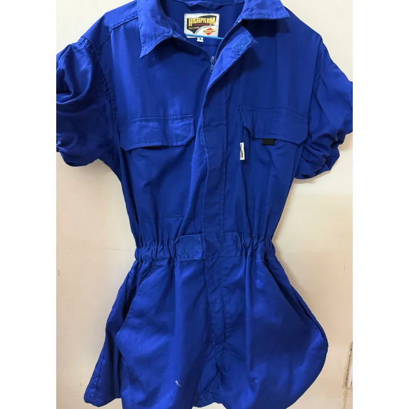 Trang phục công nhân phù hợp đi làm, đi chơi, màu xanh cobalt 790670