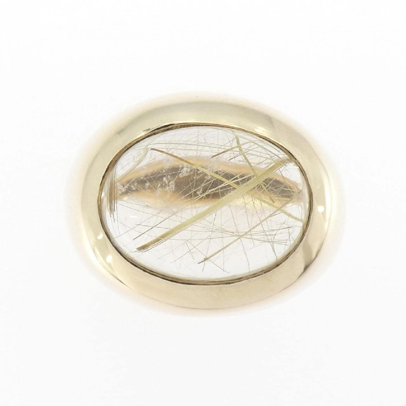 Nhẫn thạch anh rutile K10YG 667902