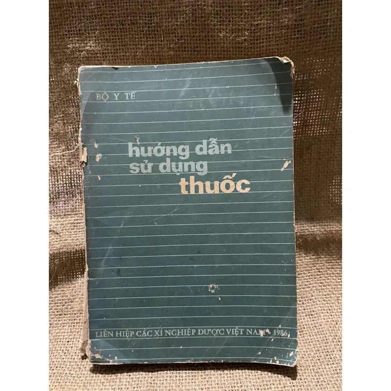 Hướng dẫn sử dụng thuốc - gần 500 trang- Xb 1987 925849