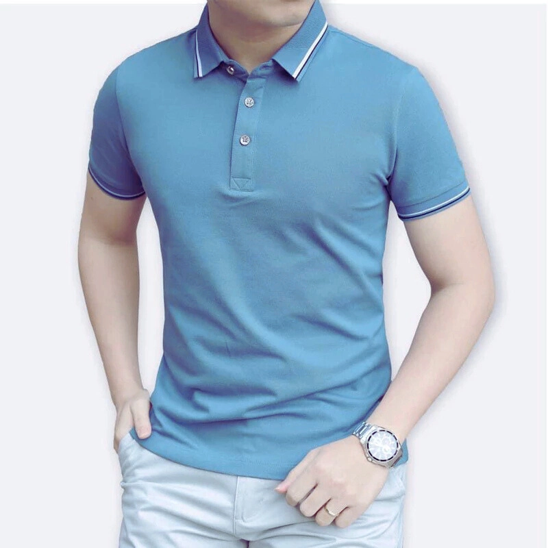 ĐÀN ÔNG PHONG CÁCH – PHẢI CÓ ÍT NHẤT MỘT CHIẾC POLO TRẮNG CHUẨN HÀN NHƯ NÀY! 472154