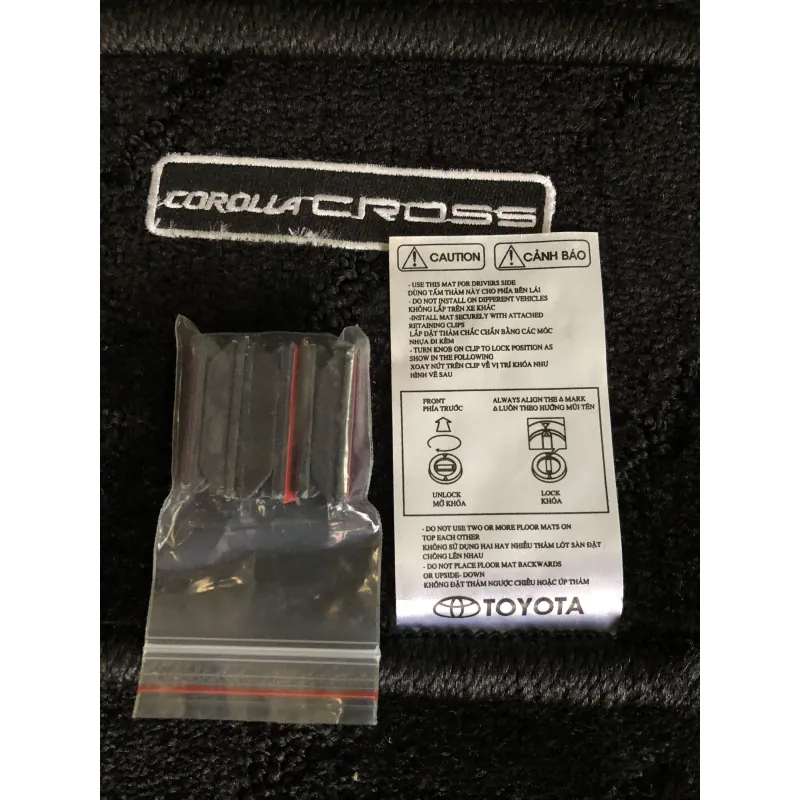 Thảm nỉ xe Toyota Corolla Cross V - mới  1020023