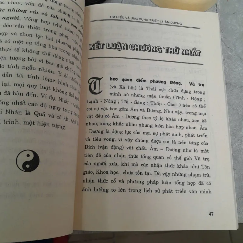 TÌM HIỂU VÀ ỨNG DỤNG TRIẾT LÝ ÂM DƯƠNG - NGUYỄN ĐÌNH PHƯ 1021718