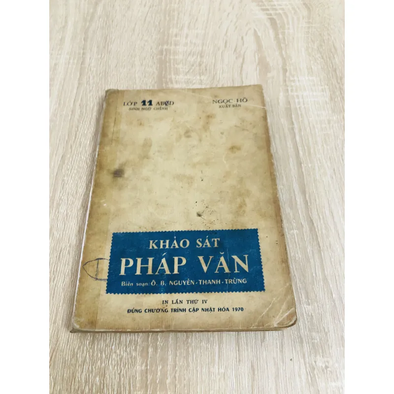 KHẢO SÁT PHÁP VĂN 971800