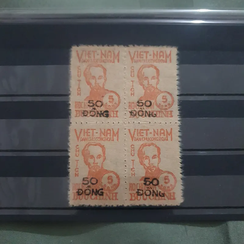 Lốc 4 tem Bác Hồ - 1949 798050