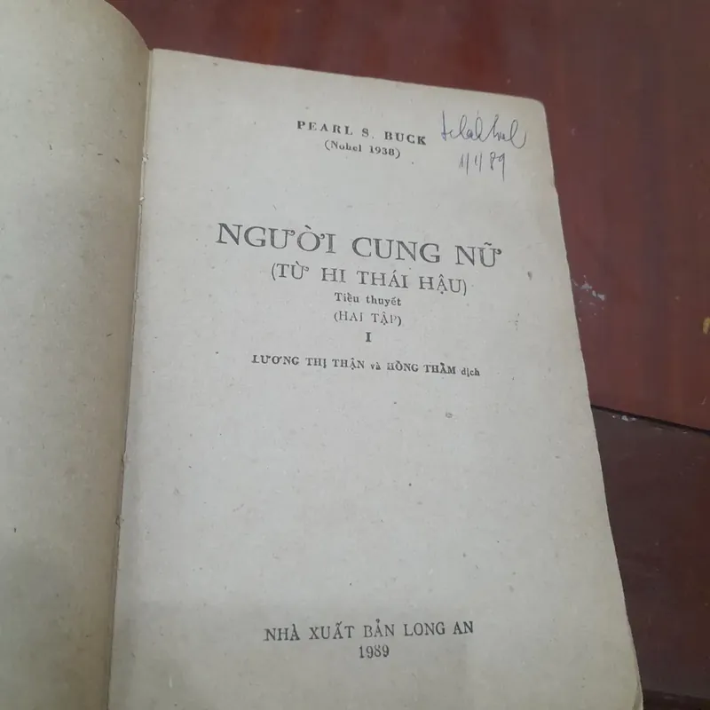 NGƯỜI CUNG NỮ (Từ Hi thái hậu), tập 1 (trọn bộ 2 tập) 600957