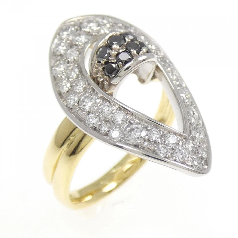 Nhẫn kim cương 750YG/750WG 668853