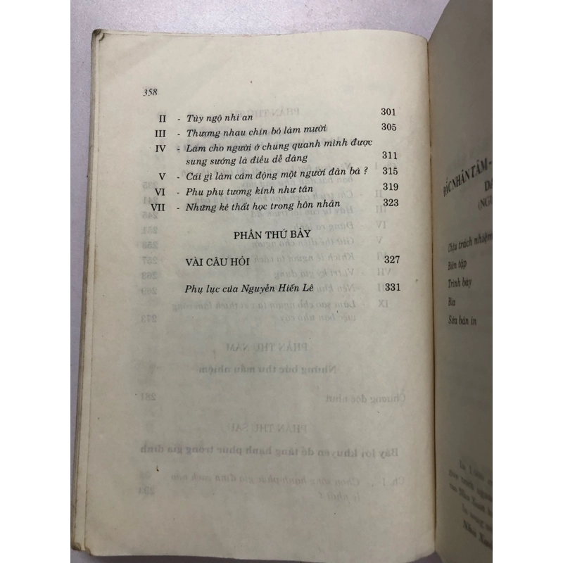 ĐẮC NHÂN TÂM BÍ QUYẾT THÀNH CÔNG ( sách dịch) - 358 trang, nxb: 1999 314682