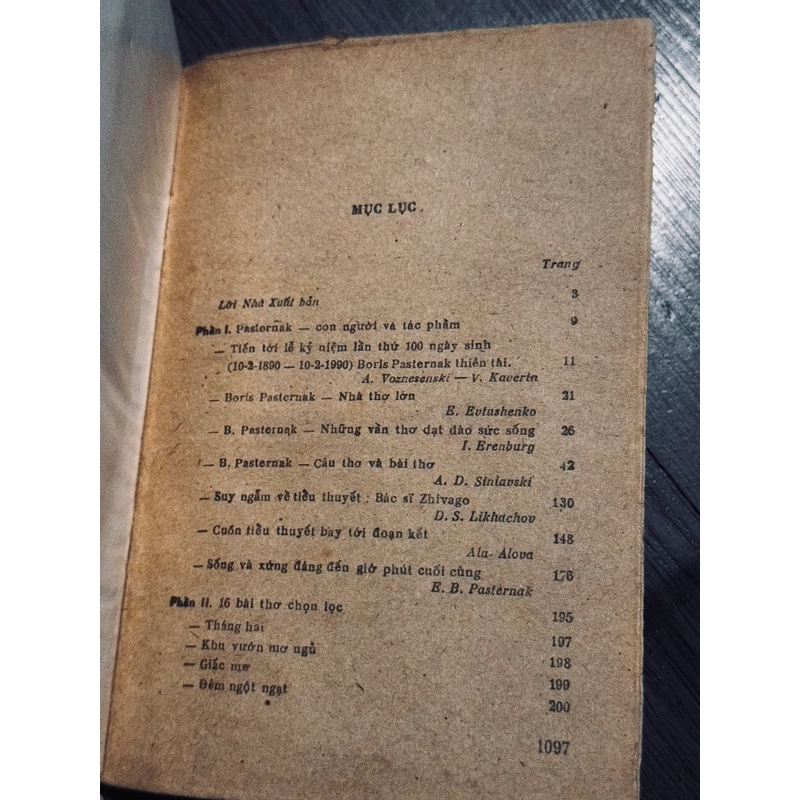 Boris Pasternak con người và tác phẩm 466380