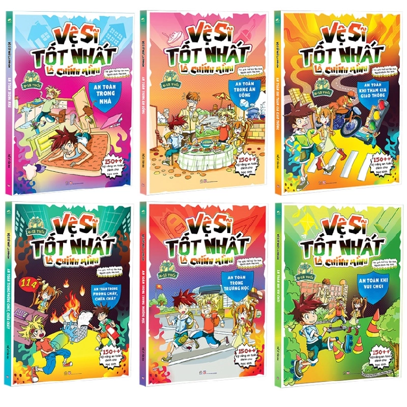 Vệ sĩ tốt nhất là chính mình - Combo 6 cuốn - - LINHLANBOOKS - Sách Mẹ và bé 712961