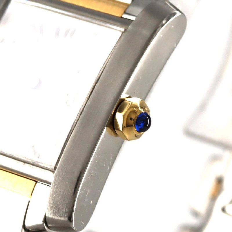 Cartier Tank Française MM Date Combi W51012Q4 SSxYG Quartz - Hàng hiệu Authentic 875789