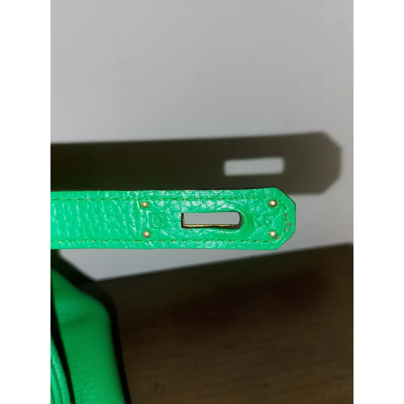 Túi xách Hermes da xanh lá cho nữ  598840