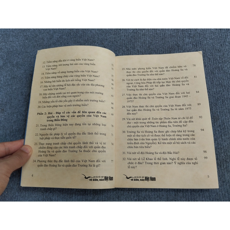 100 CÂU HỎI - ĐÁP VỀ BIỂN, ĐẢO DÀNH CHO TUỔI TRẺ VIỆT NAM 540701