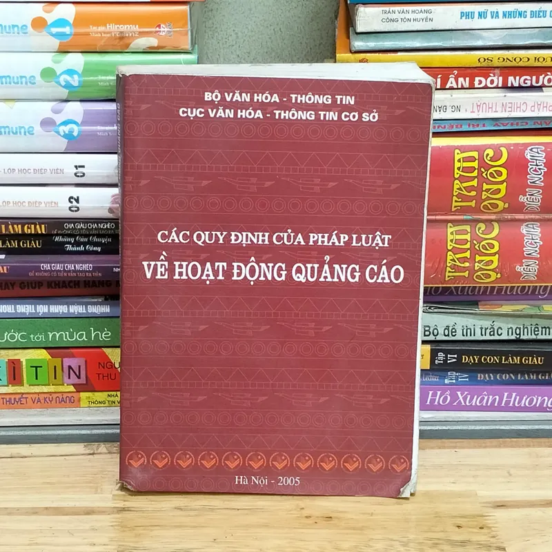 Các quy định của pháp luật về hoạt động quảng cáo  577109