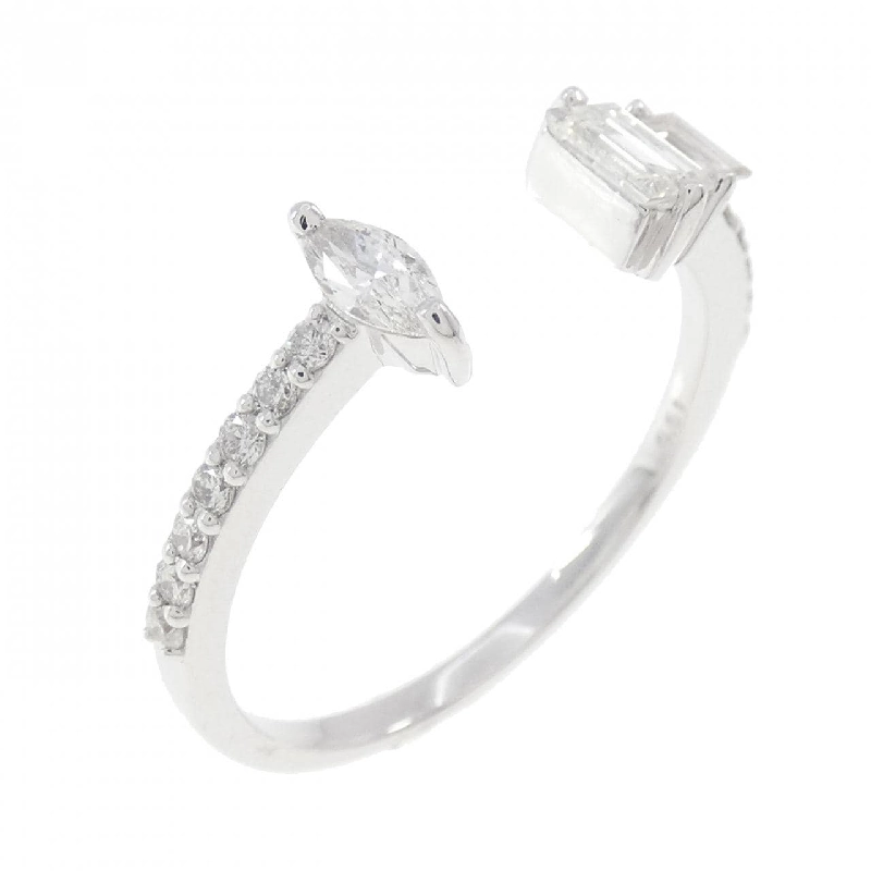 【Sản phẩm mới】Nhẫn kim cương K18WG 0.51CT 673535