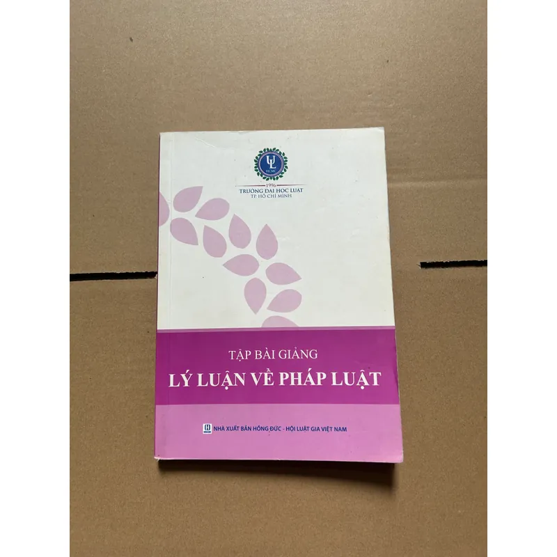Tập bài giảng lý luận về pháp luật 607833