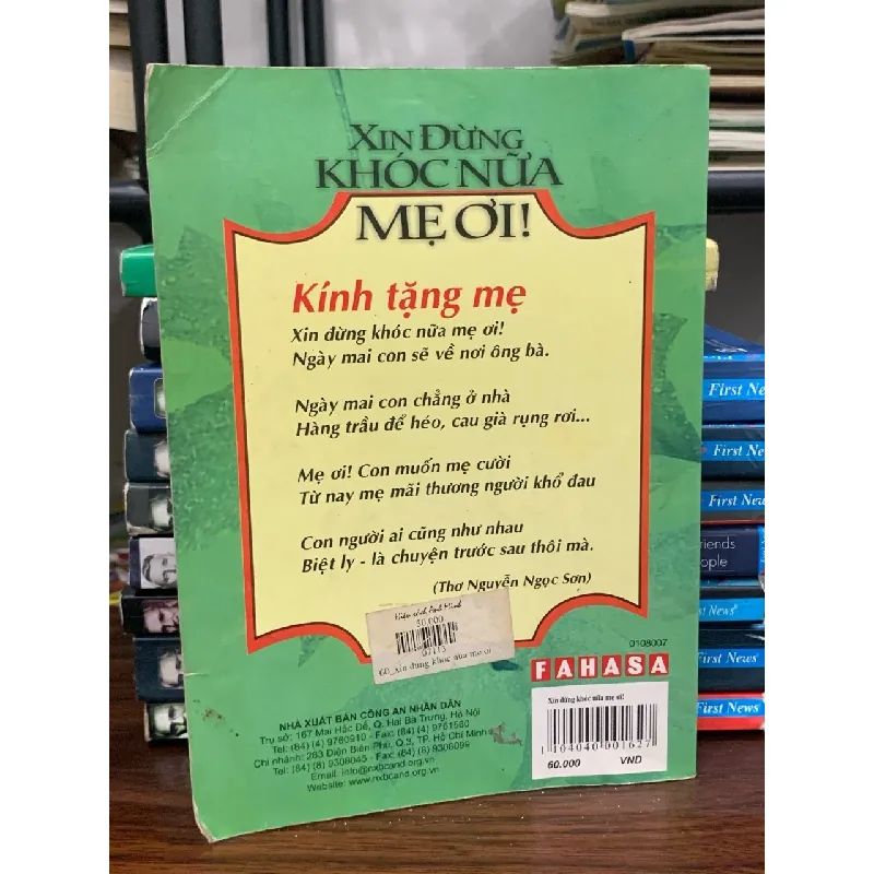 Xin đừng khóc nữa mẹ ơi!- Nguyễn Ngọc Sơn 690486