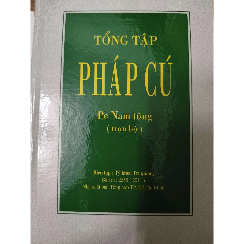 Tổng tập kinh pháp cú  Nam tông L5 - 2011 - 1122 trang TÂM LINH - TÔN GIÁO - THIỀN ANTQ2012-140 737609