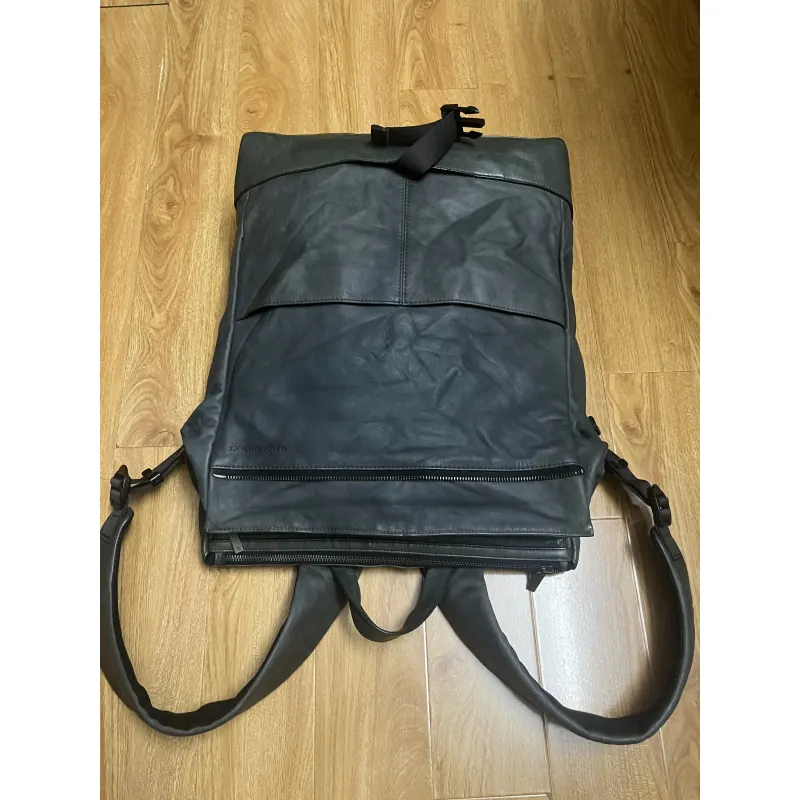 Balo nam 33x44x10 da thật 2hand 1013066
