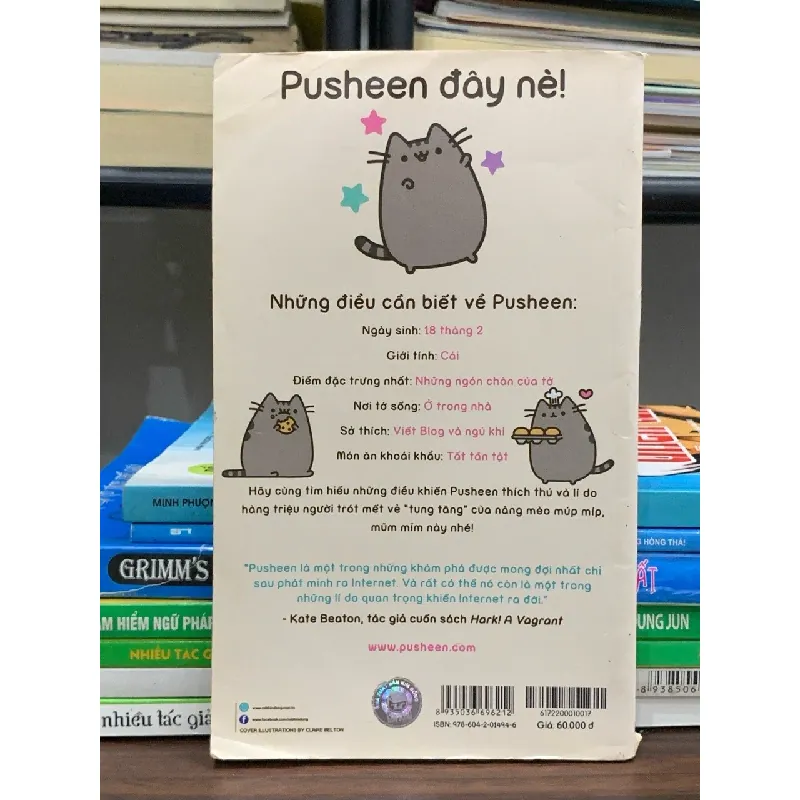 Tớ là mèo Pusheen- Claire Belton 600776