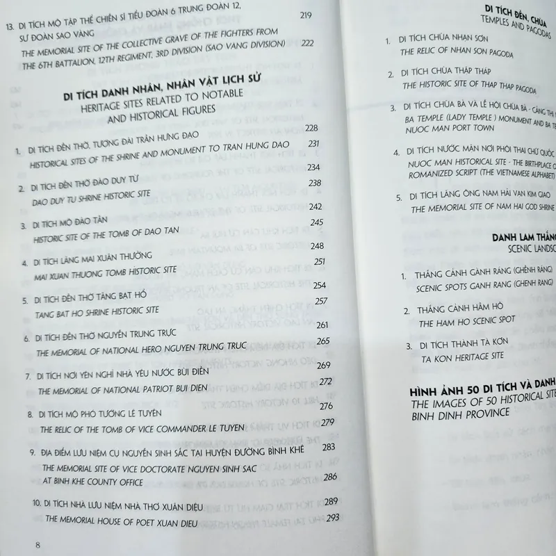 Bình Định di tích và danh thắng | song ngữ Việt anh 690939