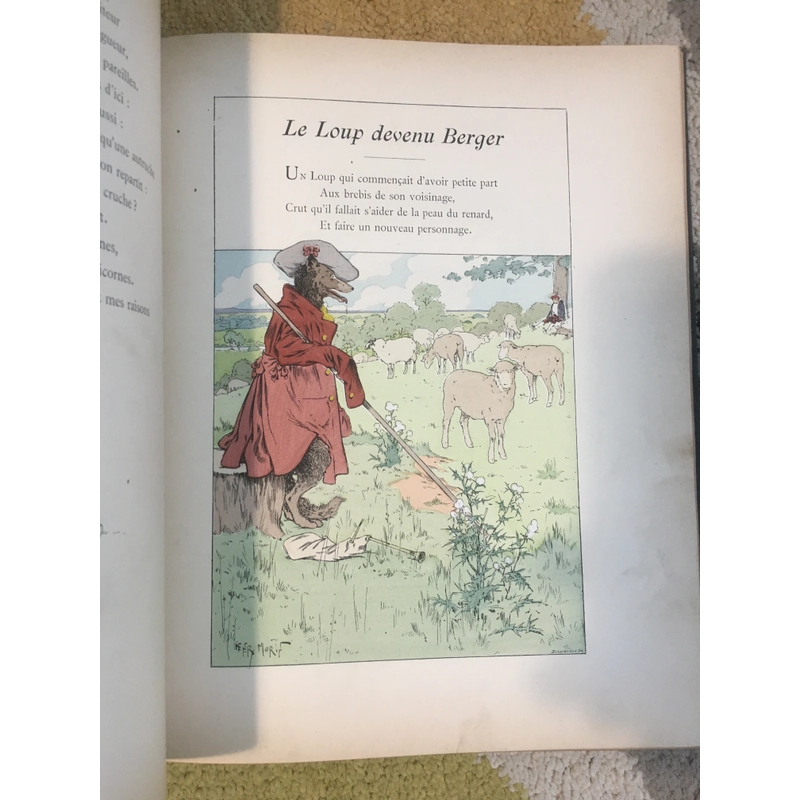 (1925) Fables De La Fontaine (Ngụ ngôn La Fontaine)  - Illustrations de Henry Morin 279540