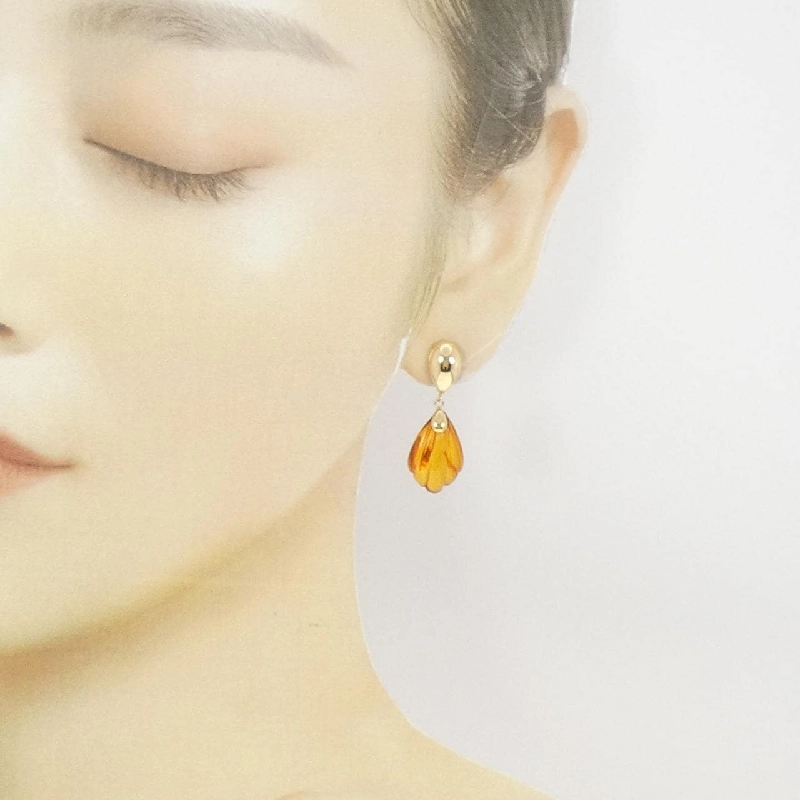 K18YG Bạc Hổ Phách - Hàng hiệu Chính hãng 873065