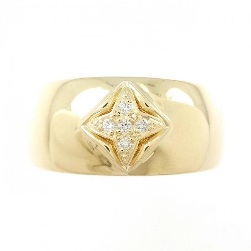 Nhẫn kim cương K18YG 0.05CT - Hàng hiệu Chính hãng 850802