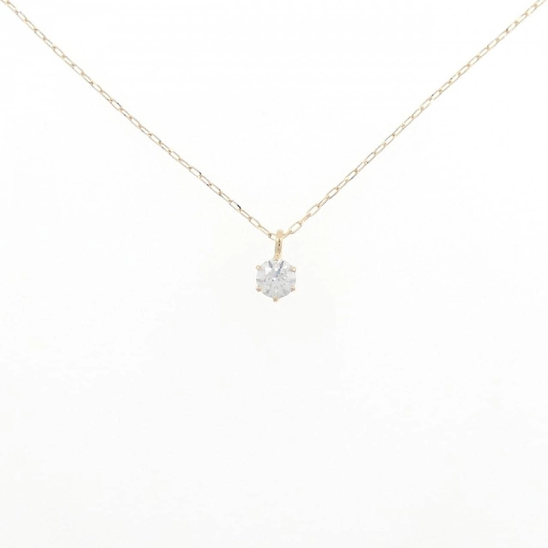 Dây chuyền kim cương K18YG 0.10CT - Hàng hiệu Chính hãng 863797