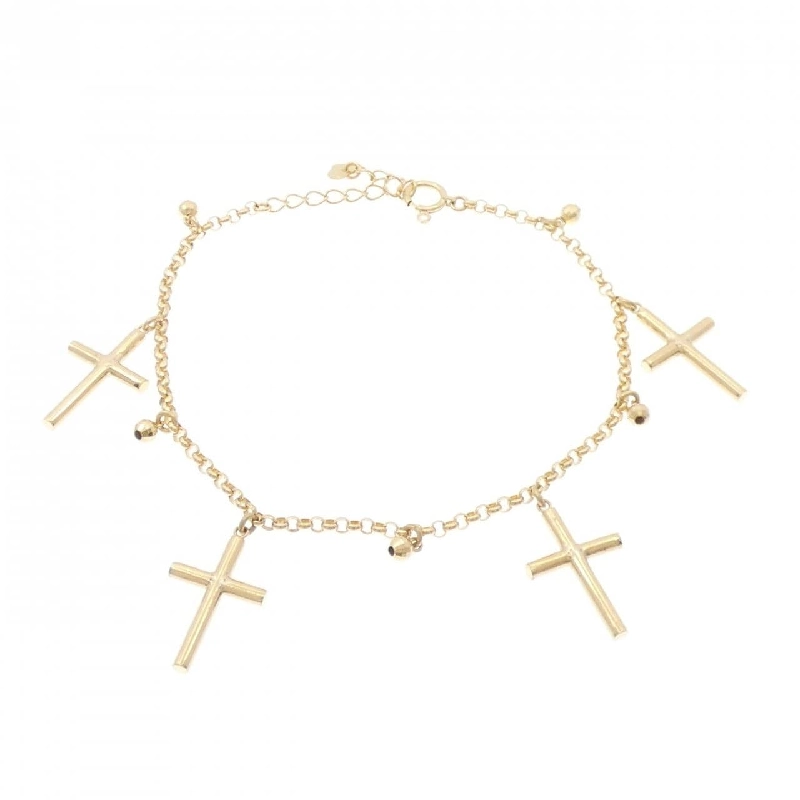 K18YG Vòng tay chéo - Hàng hiệu Authentic 873489