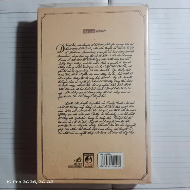Sách Đồi gió hú – Emily Brontë (Có video quay sách) 908597