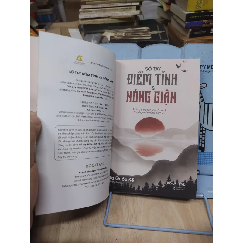 Sách: Sổ tay điềm tĩnh và nóng giận - TG: Tạ Quốc Kế (B1) 795910