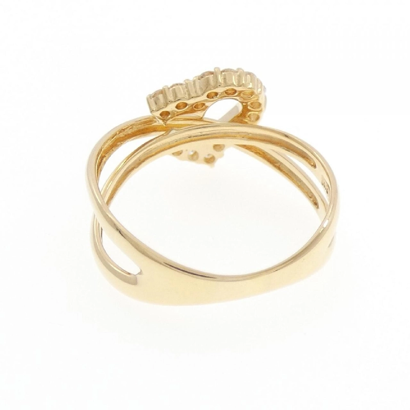 Nhẫn kim cương hình trái tim K18YG 0.19CT - Hàng hiệu Chính hãng 850420