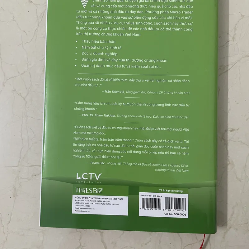 Bí kíp cho thị trường chứng khoán Việt Nam 572762